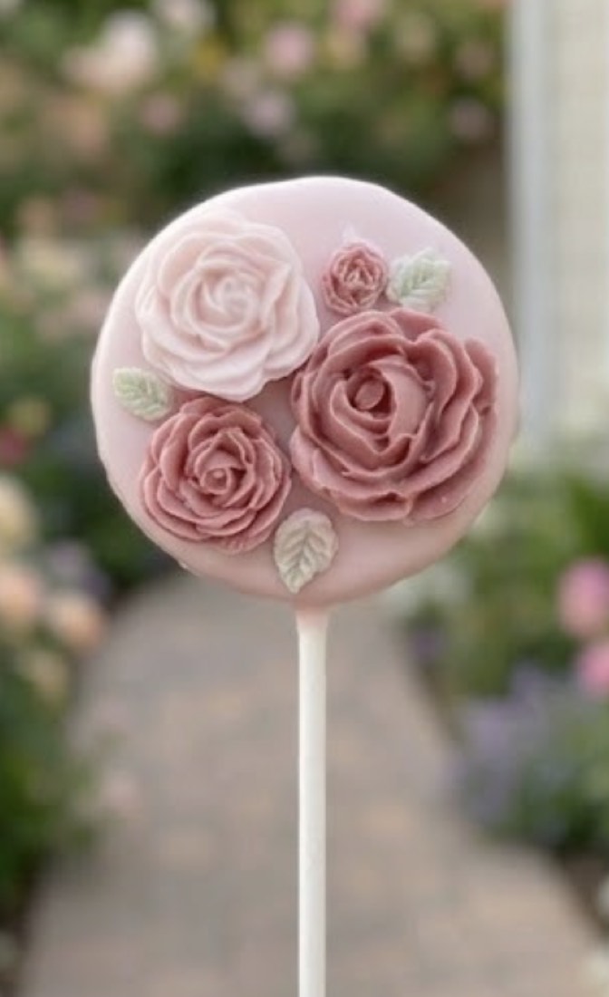 Custom cake pop by Ding Pops