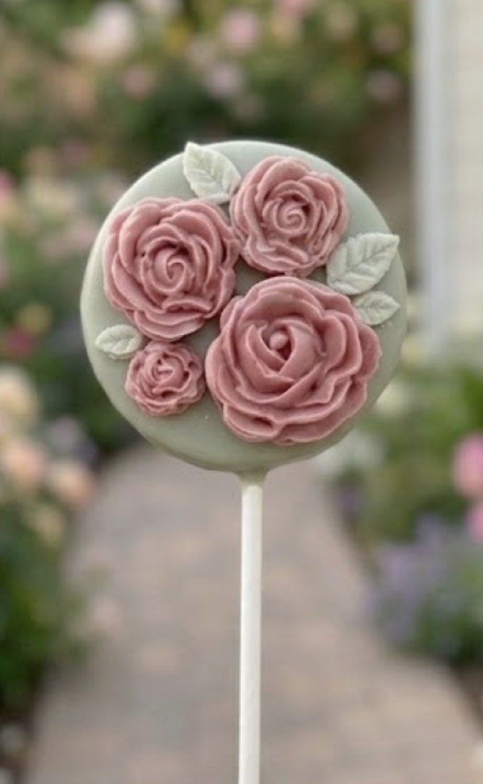 Custom cake pop by Ding Pops