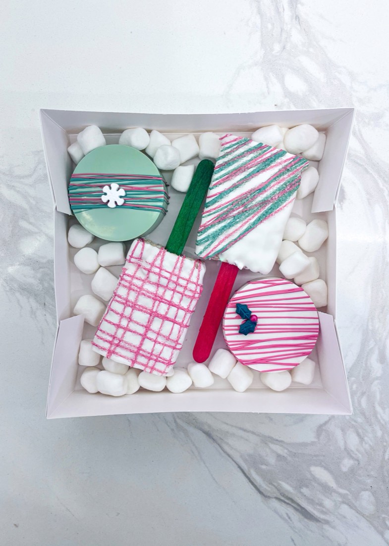 Custom dipped treat by Ding Pops