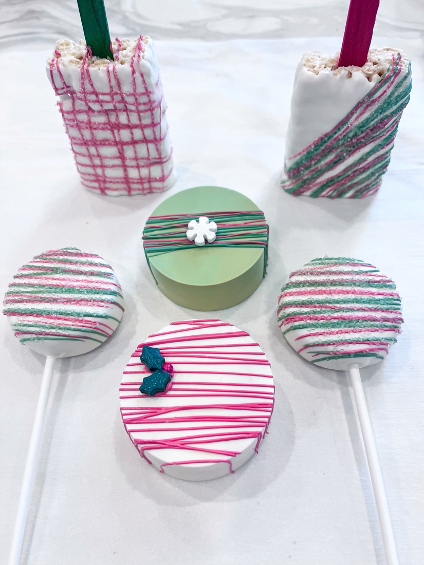 Custom dipped treat by Ding Pops